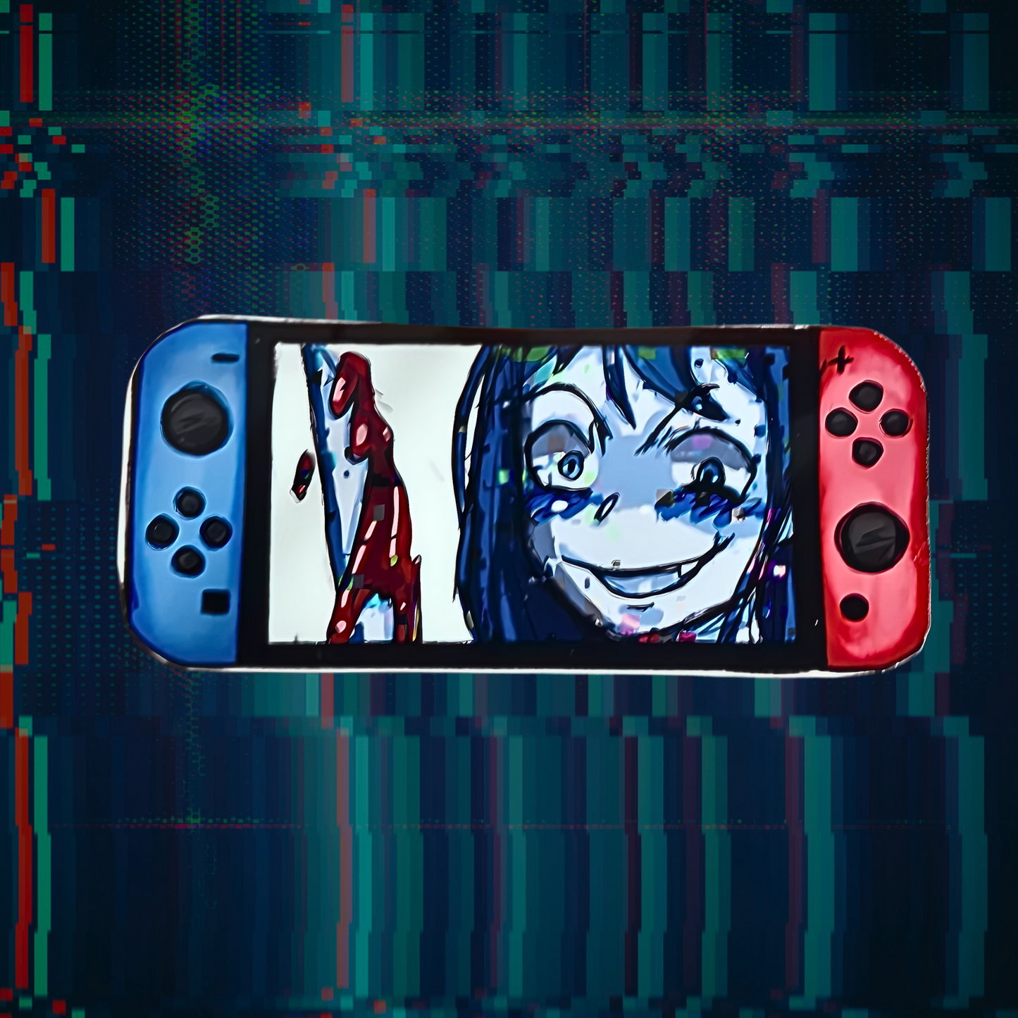 Nintendo Switch Anime Girl Sticker