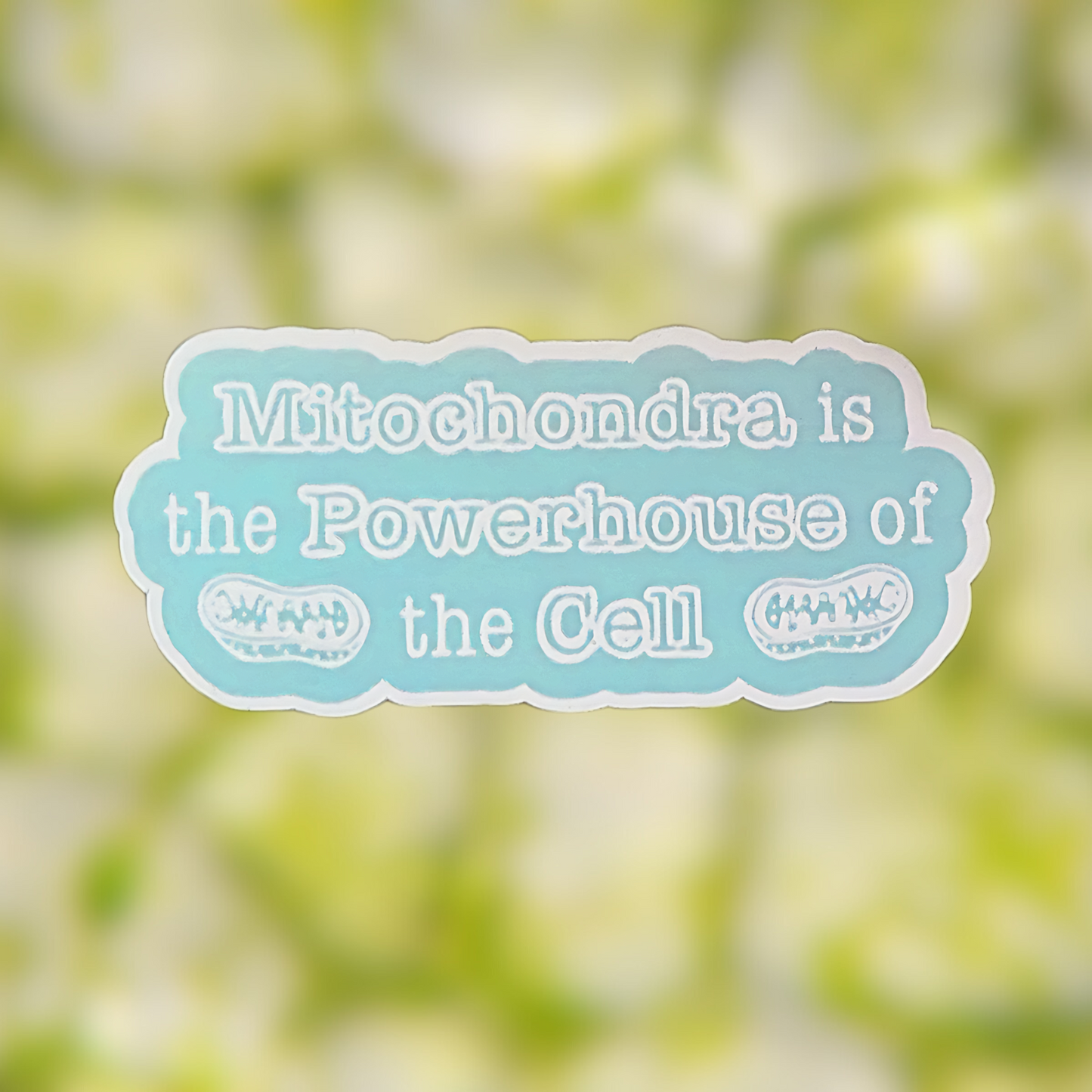 Mitochondria Powerhouse Sticker