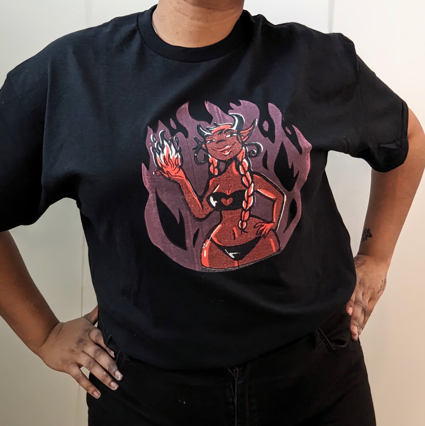 Hell Fire Succubus Shirt